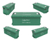 Golf Cart 72V Lithium Battery Upgrade Lithium Iron Phosphate Batteries 100AH